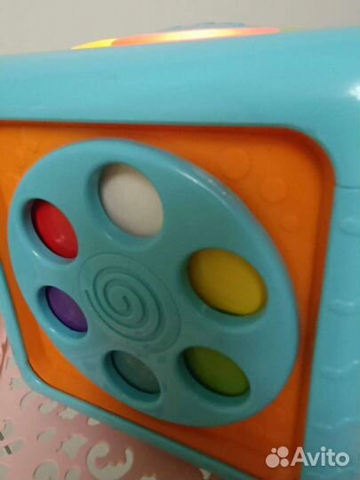 Детская развивающая игрушка музыкальный кубик (+со