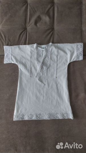Крестильная рубашка 92-98 размер