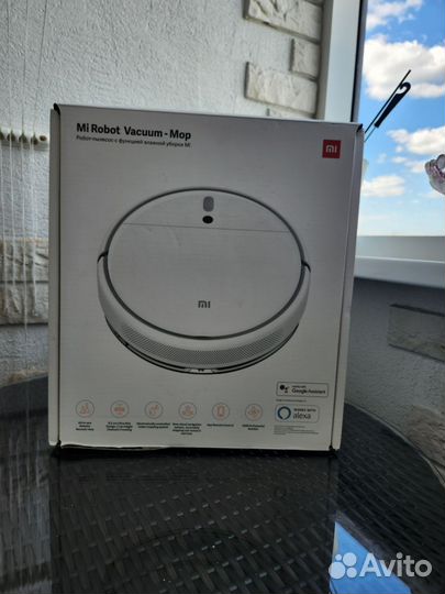 Робот пылесос xiaomi Vacuum Mop моющий со станцие