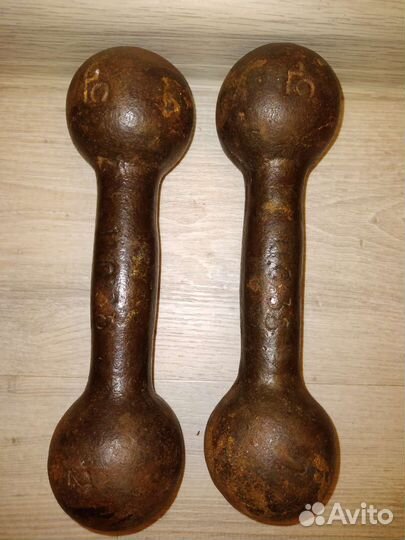 Гантели по 2 кг СССР