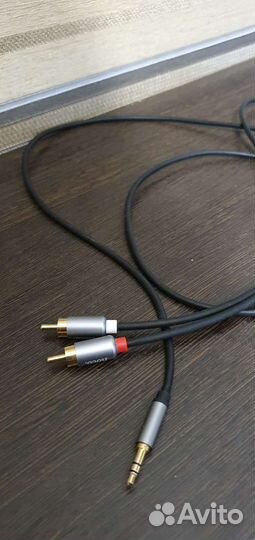 Акустический кабель Hoco 2Rca - Jack3,5