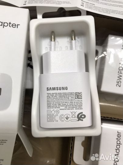 Зарядка для samsung 25w TA800