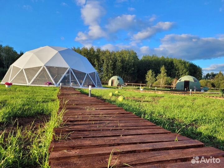 Купольный шатер, геокупол, банкетный зал