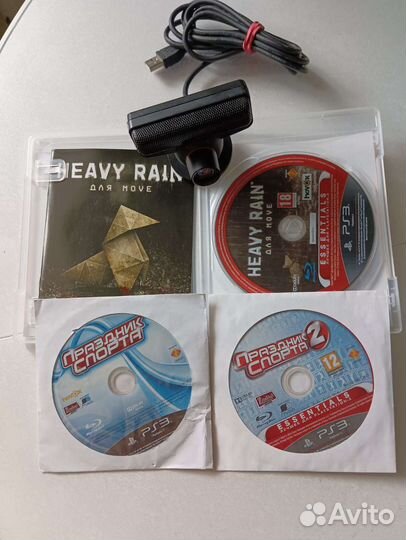 Playstation 3 камера+игры