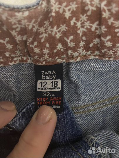 Джинсы и штаны для девочки 80-86