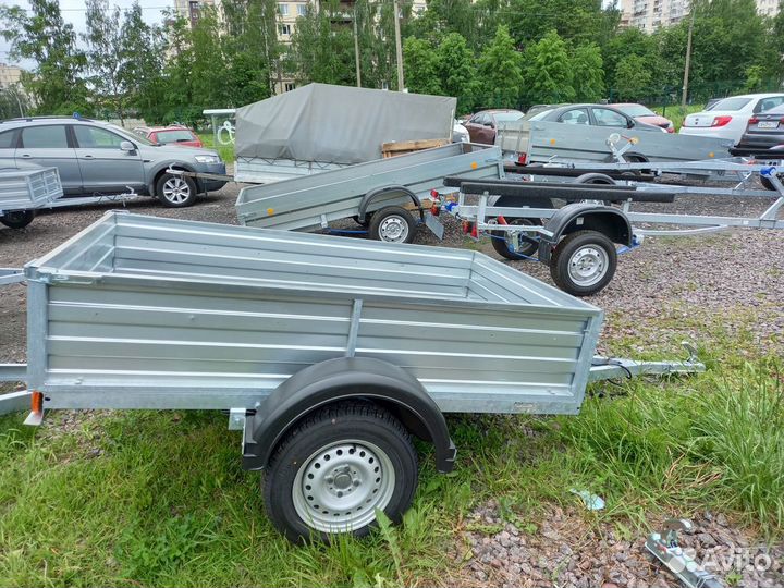 Прицеп цинк(2000х1230х300 мм) для перевозки грузов