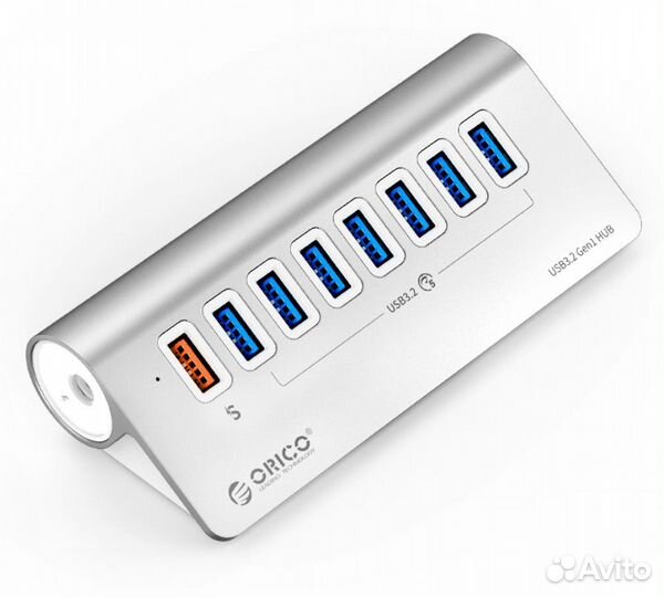 Usb 3.2 hub (хаб, свич, switch), orico 7 портов