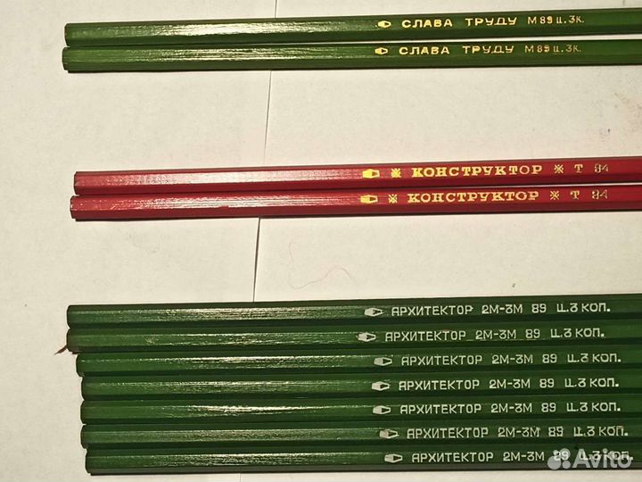 Перья для ручки;карандаши простые СССР