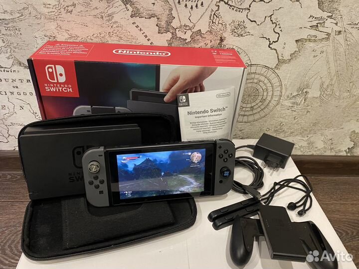 Nintendo switch прошитый Rev.1 256GB