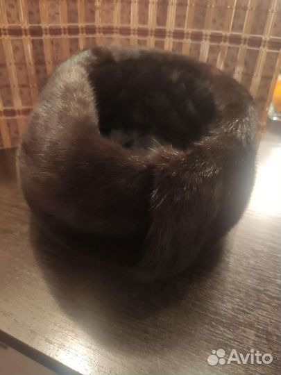 Женская норковая шапка