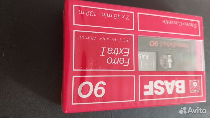 Аудиокассеты basf запечатанные