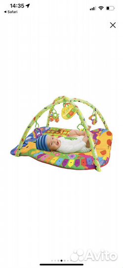 Развивающий коврик ростомер