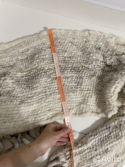 Шарф (палантин) из натурального меха норки