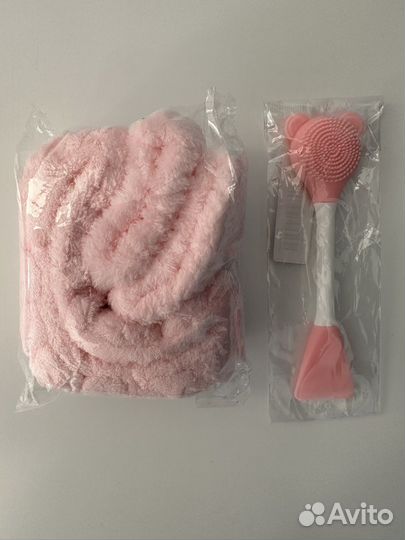 Новый подарочный набор повязка щеточка напульсники