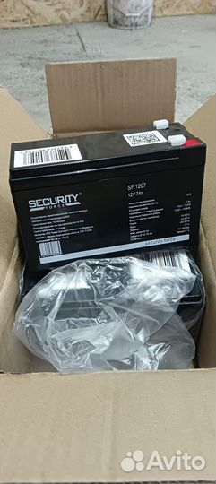 Аккумулятор 12v7Ah