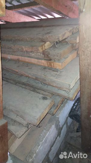 Липовая доска необрезная сухая