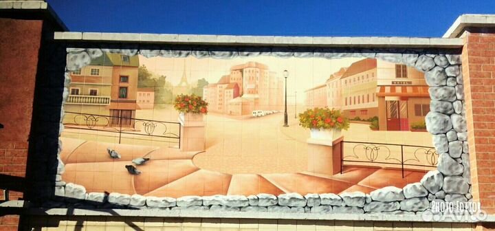 Художественная роспись стен, аэрография