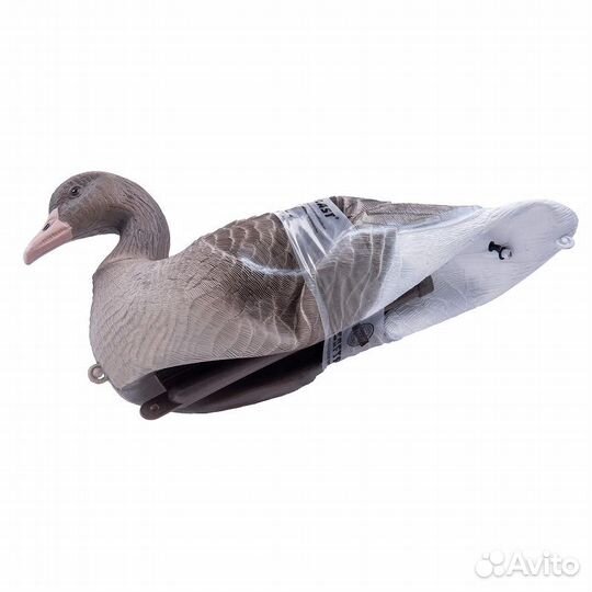 Плавающие чучела гусей Серый Soft Plast, 6шт