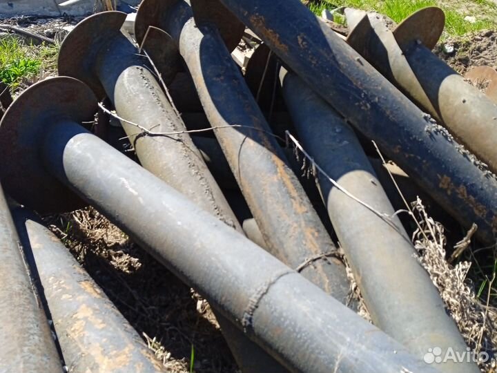 Винтовые сваи на 219