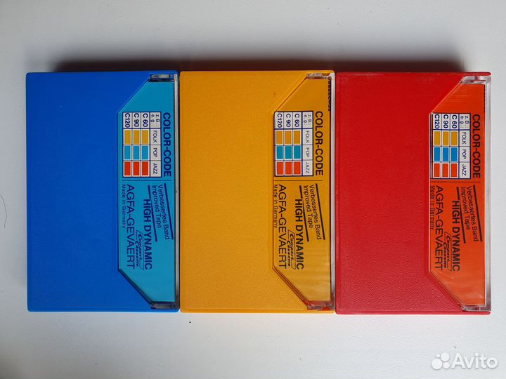 Аудиокассеты новые basf