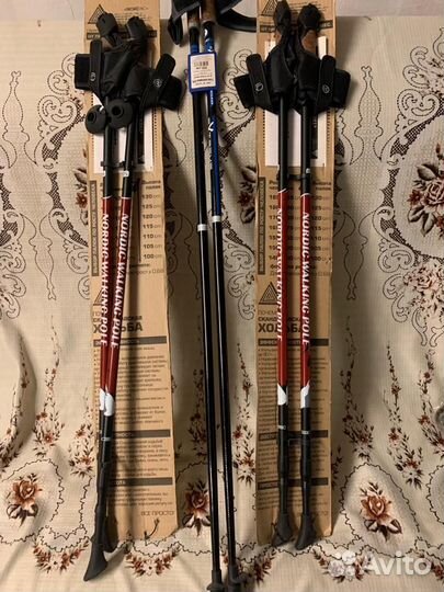 Палки для скандинавской ходьбы,телескопические