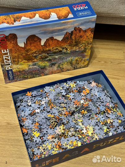 Пазлы 1000, 3000, 4000 деталей