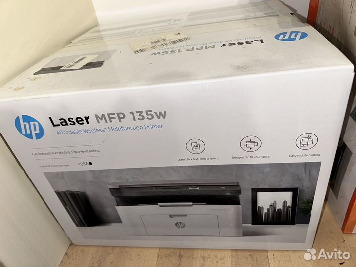 Мфу HP Laser MFP 135W