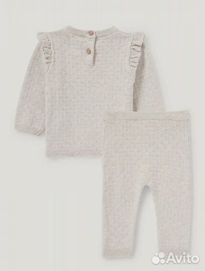 Комплект кофта штаны для девочки 56 68 на выписку