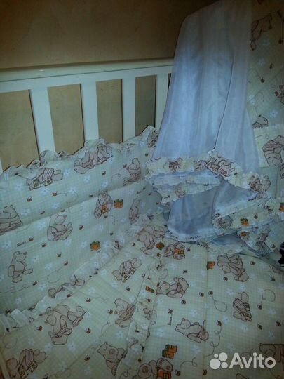 Бортики с балдахином