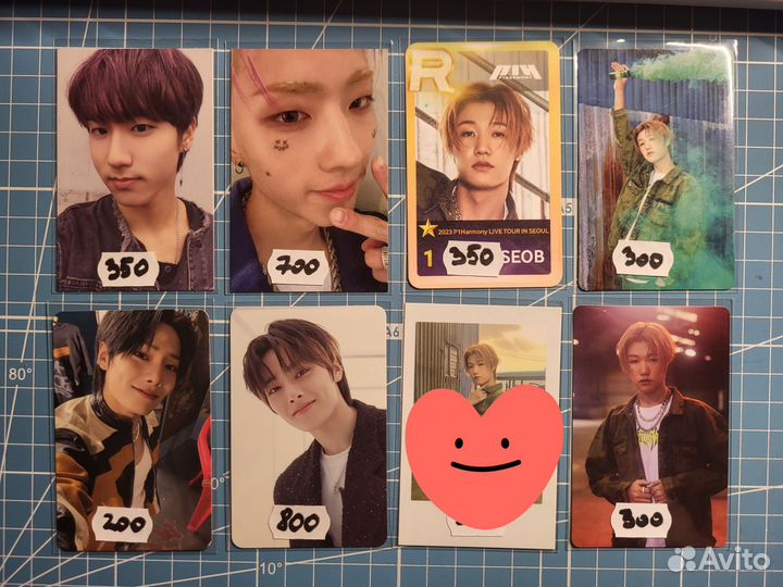 Карты P1harmony / stray kids