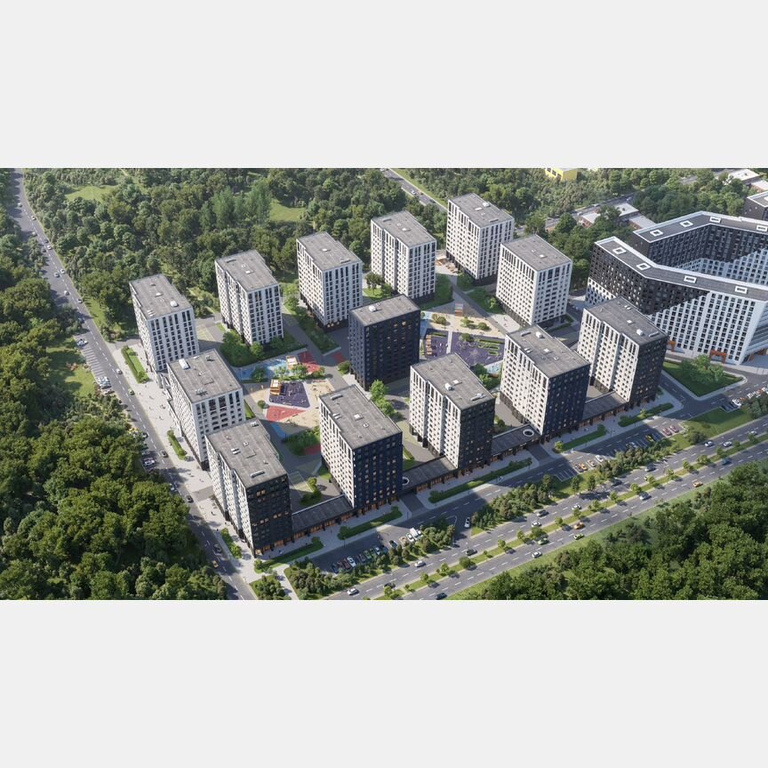 1-к. квартира, 45,6 м², 4/13 эт.
