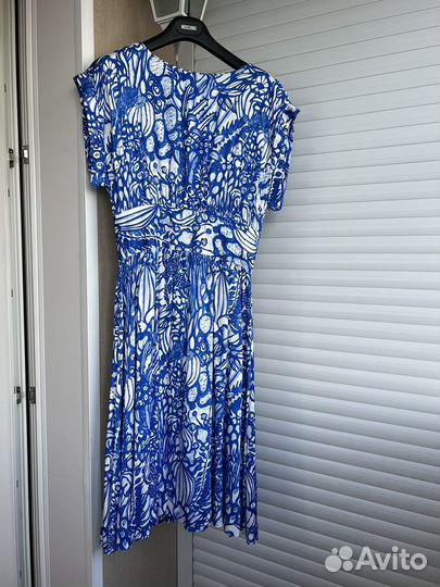 Платье and other stories синее миди