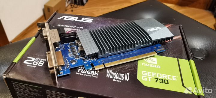 Видеокарта asus nvidia geforce GT 730