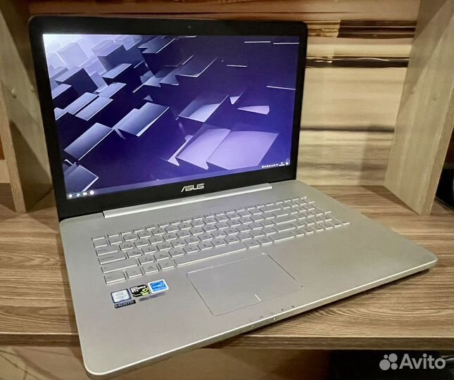 Ноутбук asus n752v