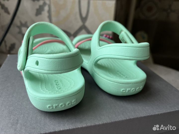 Сандалии босоножки crocs для девочки