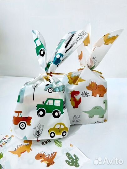 Пакетики подарочные для угощений в детский садик