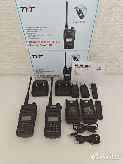 TYT TH-UV99 комплект 2 штуки новые