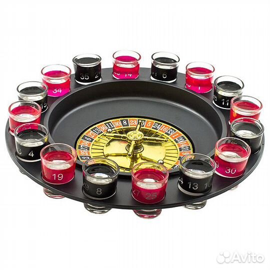 Рулетка пьяная, шахматы стопки, каска, шейкер