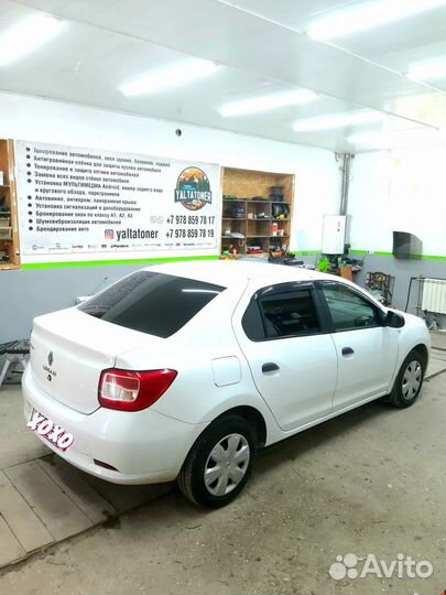 Тонирование авто llumar