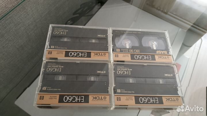 Видеокассеты для видеокамер Новые и б/у