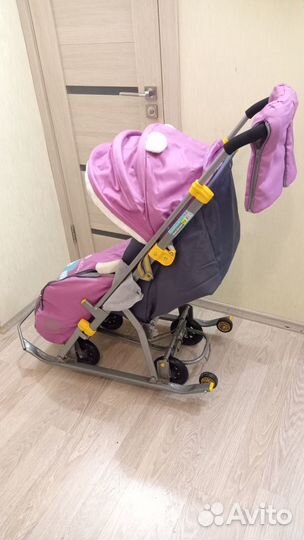 Санки-коляска для детей ника-7