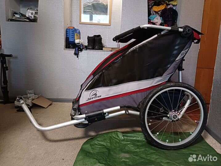 Велосипедный трейлер прицеп коляска для детей