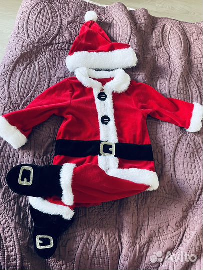 Костюм деда мороза детский