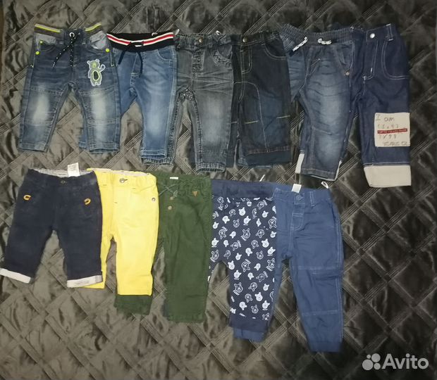 Детские вещи пакетом на мальчика с 3 до 12 месяцев