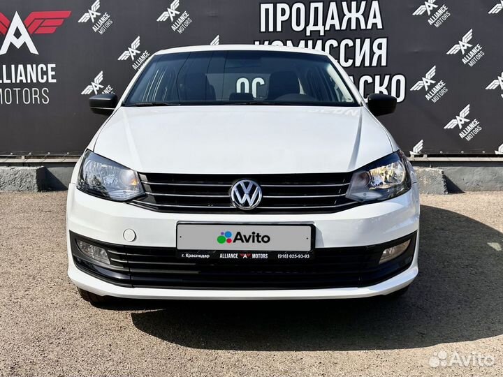 Volkswagen Polo 1.6 AT, 2019, 142 750 км