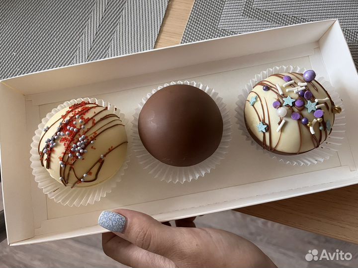 Шоколадные бомбочки (сладкий подарок)