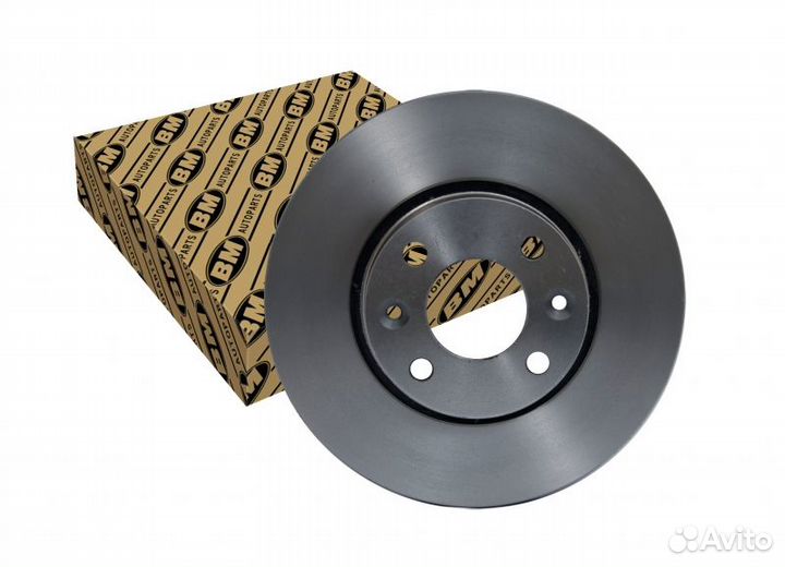 Диск тормозной вентилируемый, c abs (1шт.)