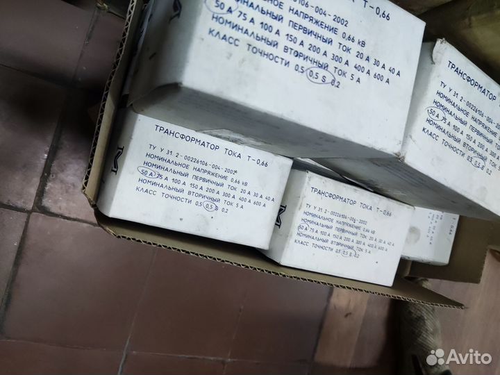 Трансфоматор тока Т-0,66 50а