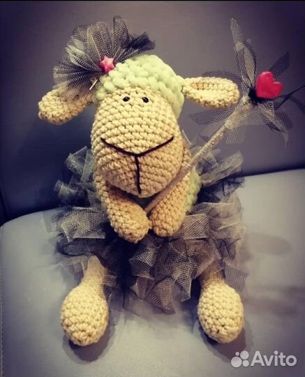 Овечка ручная работа