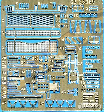1/35 M-24 'Chaffee' Bronco #35096 + металл ствол